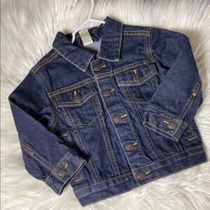 OshKosh B'gosh Blue Jean Jacket Timeless Style size 2t